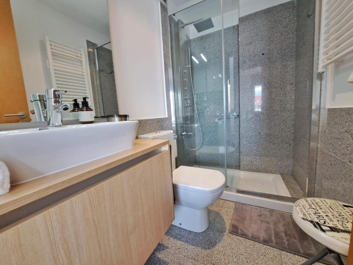 Baiona, Playa Santa Marta, Piscina Apartment Ngoại thất bức ảnh